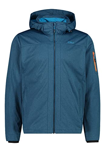 CMP - Giacca in Light Softshell Melange da Uomo con