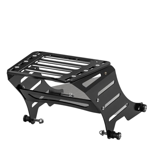 Porte-Bagages Moto Noir pour Harley Sportster XL883 et XL1200