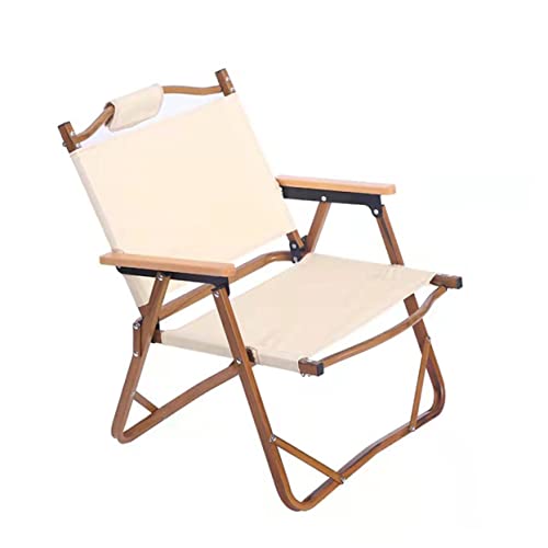 GANAZONO 1 Pieza De Silla Plegable De Grano De Madera Sillas...