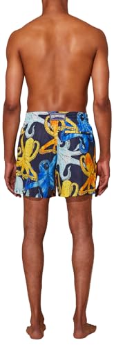 Men's Swim Trunks Ultra-Light and Packable Poulpes Aquarelle4