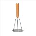 Pilon presse purée inox manche en bois