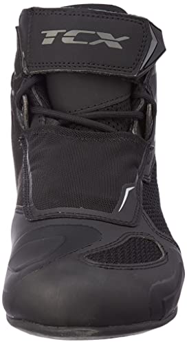 TCX Men's Biker Boots Shoes, Black Gray, 92