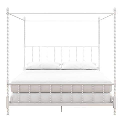 Dhp 4482149 Jenny Lind Metal Canopy Bed, Four Poster Design thumb #13