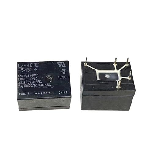 Relais LZ-48HE-545 5 broches 48V de type LZ-48H pour circuit électronique