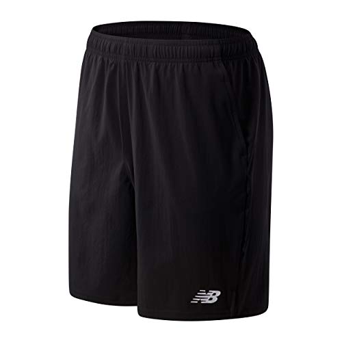 New Balance Men's Sport Woven Short, Black, M