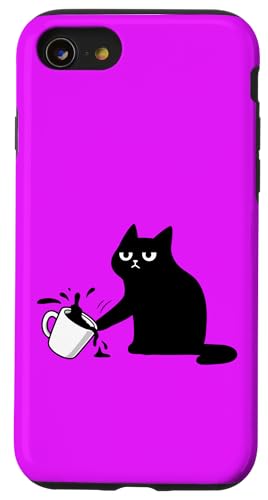 L ȋC u[ mbN_E }OJbv R[q[ X}zP[X iPhone SE (2020) / 7 / 8 p