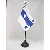 gambier yves MATÉRIAU DE QUALITÉ : Fabriqué en tissu 100% polyester, la finition de ce mini drapeau îles Gambier de table est réalisé grâce à une découpe laser de haute précision. Satisfaction garantie !