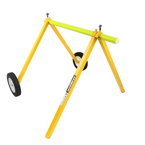 Spool Mule - FTTH Fiber Installation Tool | Collapsible Design, Robust Steel, Wheels | Cable, Duct, Rope Dispenser | Cable Caddy