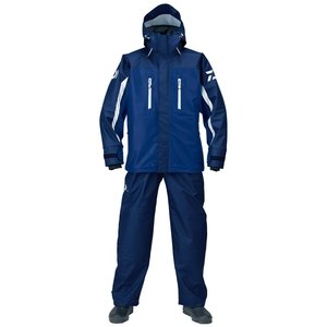 ダイワ(DAIWA) レインウェア PUオーシャンサロペットレインスーツ ダズリンブルー 2XL DR-6007