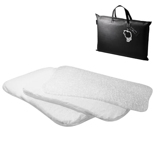 ヒツジのいらない枕 調律 専用 クリスタルファイバー1cm,2cm,3cmセット 洗い替え 追加用 高さ調整