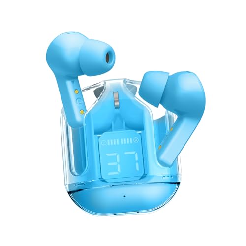 Auriculares Bluetooth, Auriculares Bluetooth 5.4 Estéreo HiFi con 6 HD Mic, Auriculares Inalámbricos 50 Horas LED Display, Auriculares Bluetooth con Cancelación de Ruido, Auriculares Inalámbricos IPX7