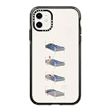 CASETiFY インパクトケース iPhone 11 - Bed Time Story - クリア ブラック
