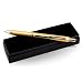 Pentel EnerGel Alloy RT Retractable Liquid Roller Gel Pen - Metal Barrel 0.7mm - Gold Body (Black Ink)