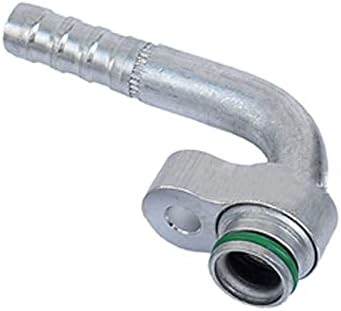 Auto Air Conditioning Ac Hose Connector 134a Cold Air Pipe Connector with Nozzles Hose Fittings(5 Curve Nozzle)