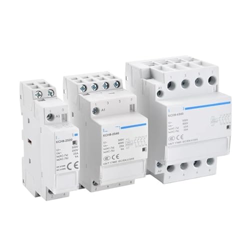 Contacteur modulaire KCH8-63 4P pour sécuriser vos circuits AC 400V 63A