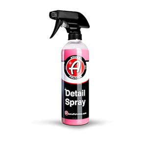 Adam’s Polishes Detail Spray (16 fl. oz) – Quick Waterless Detailer Spray for Car Detailing | Polisher Clay Bar & Car Wax Boosting Tech | Add Shine Gloss Depth Paint | Car Wash Kit & Dust Remover