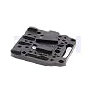 V Lock Plate Assembly kit Female V-Lock for V-Mount Batteries/DJI Ronin M MX (Black)