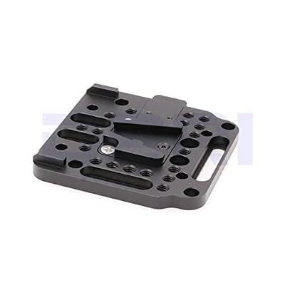 V Lock Plate Assembly kit Female V-Lock for V-Mount Batteries/DJI Ronin M MX (Black)