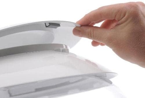 Miniatura 6 de biOrb Halo 15 - Acuario acrílico de 4 galones con luces LED multicolor controladas a distancia, gris