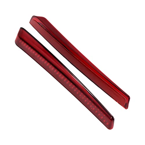 Luz LED para alforjas traseras de motocicleta: luz de marcha, freno y intermitente para Harley Touring (lente roja), modelos 2014-2023 miniatura 2
