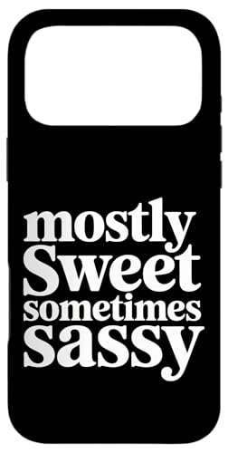 Mostly Sweet Sometimes Sassy ���킢�����i ||- �X�}�z�P�[�X iPhone 17 Pro Max �p