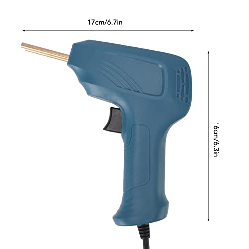 Soldador de plástico, máquina de solda de plástico com grampeador quente de 50 W, kit prático de rep