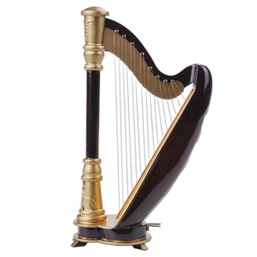 Regalo premuroso: regala la musica con questa eccellente arpa in miniatura, un regalo unico e premuroso con arpa in miniatura per compleanni e celebrazioni speciali