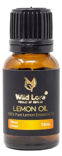 Lemon Essential Oil, 100% Pure & Natural, Bright Citrus Aroma for...