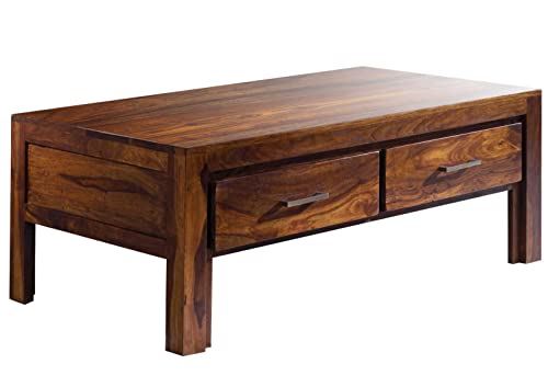 Table Basse 115x65cm - Bois Massif de Palissandre laqué - Metro Life #105