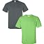 Dark Heather/Lime