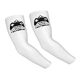 DJDHDKK Play Harder Than Yesterday Arm Sleeves For Men Women Tattoo Cover Up Cooling Sports Sleeves For Basketball Golf Football
