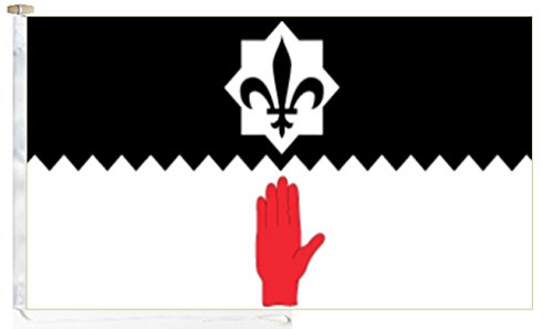 Pan Centic Nations Courtesy Boat Flag - Roped & Toggle (183cm x91cm (2 yard))