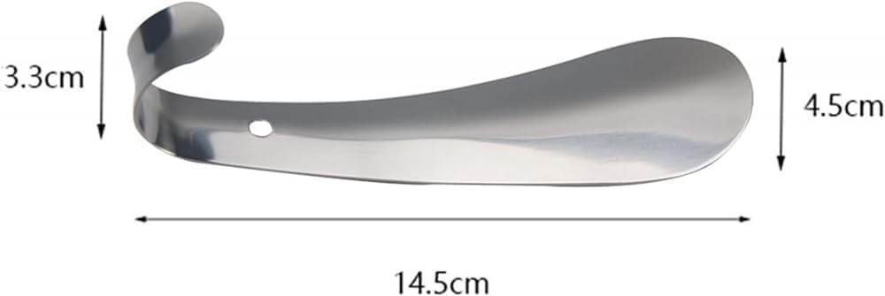 Calzador largo para calzado, calzador de acero inoxidable y metal, herramienta de levantamiento/15310