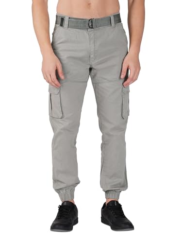 Image of Urban Legends Cargos for Men || Men's Cotton Regular Fit Cargo Joggers with 6 Pockets || Casual Pants || (UL-1R6)