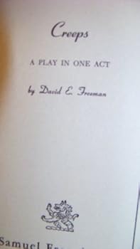Paperback Creeps: A play in one act Book