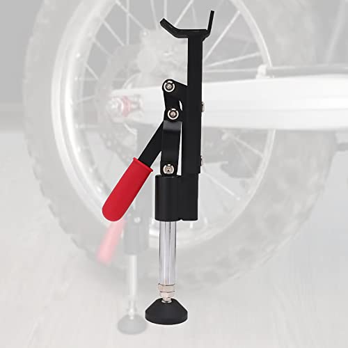 Universal Motorcycle Rear Stand With Connecting Rod Lift Axle-Portable Rear Wheel Stand Fourth Generation Aluminum Motorcycle Support For Most Of The Motorcycle Bikes And Dirt Bike