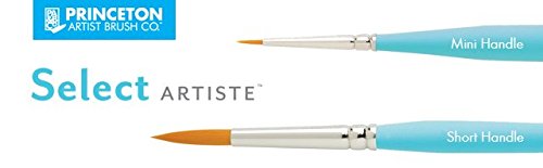 Image of Princeton Select Artiste, Series 3750, Paint Brush for Acrylic, Watercolor and Oil, Spotter, 20 /0
