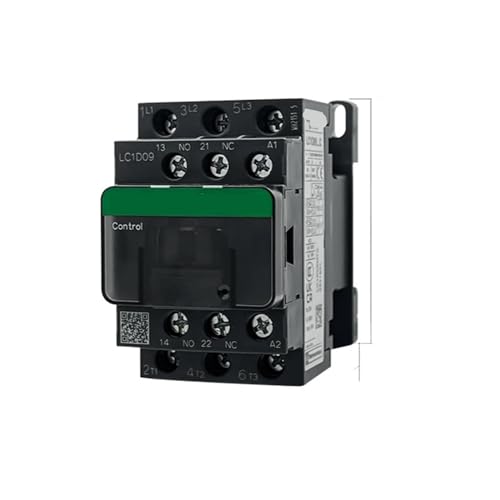 Contactor tripolar LC1D09A 24V para la automatización de riego en fincas agrícolas