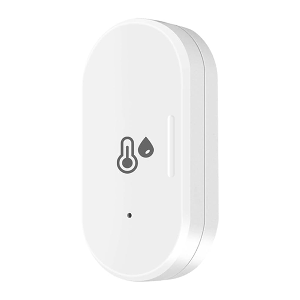 Ctrlzs 2Pcs Tuya Zigbee Smart Temperature & Humidity Sensor Outdoor Hygrometer Thermometer Mini Temperature Humi