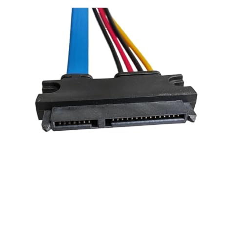 Cable integrado de alimentación de datos SATA 3.0 macho 22 pines a hembra 4 pines miniatura 3