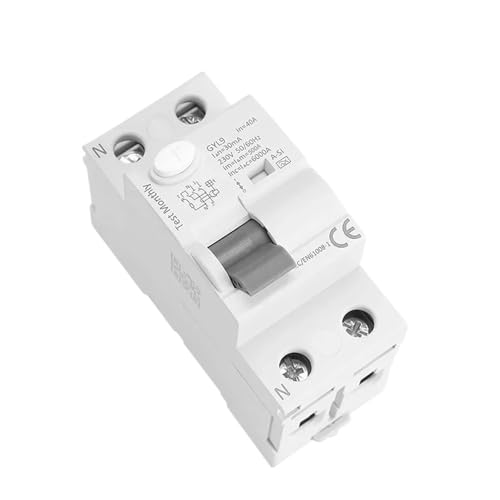 Disjoncteur différentiel GYL9 2 pôles type A-SI 40A 30mA pour borne de recharge et informatique