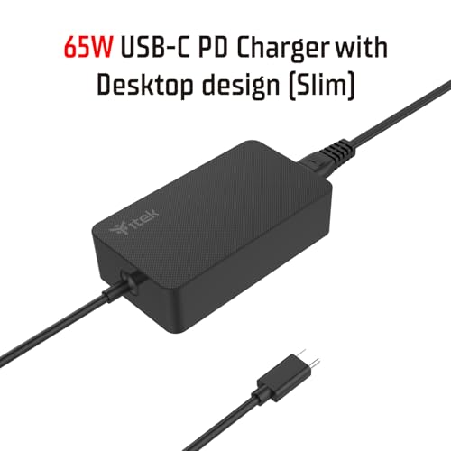 iTek ITNBSDC65 Alimentatore Universale per Notebook e Dispositivi Usb-C 65W Slim Design - 2