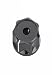 Fender Deluxe Jazz Bass Concentric Lower Knob, Black