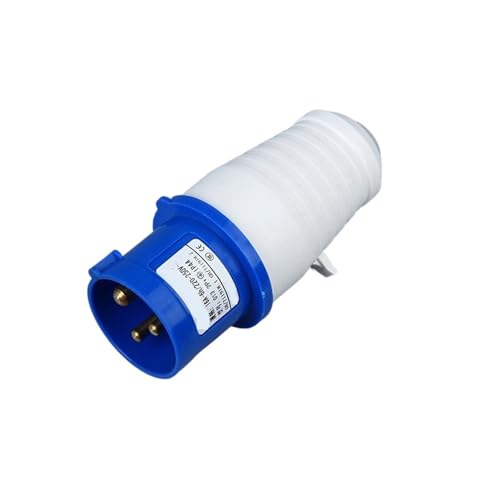 Connecteur aéronautique 3 broches 16A étanche et fiches renforcées 220V