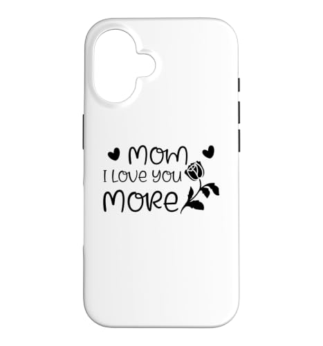 Mom I Love You More Family ��̓� �X�}�z�P�[�X iPhone 16 �p
