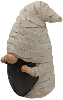 OnHoliday Shelf Sitter Trick or Treat Gnome Dressed as Mummy Halloween Decoration