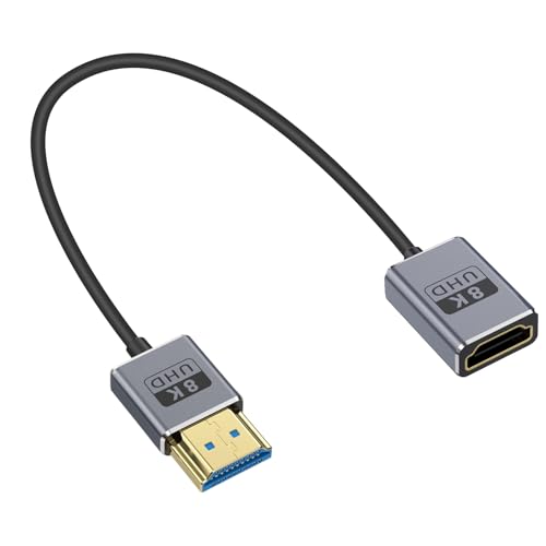 Duttek 8K HDMIP[u 1tB[g/30cmA^HDMIIXXR[hAV[gHDMIP[u 48Gbpsш敝 8K@60HzA4K@240HzΉ GH5SAPS5APCp