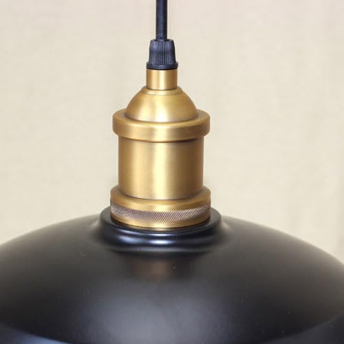 Suspension cache-pot industrielle E27 luminaire design - 6
