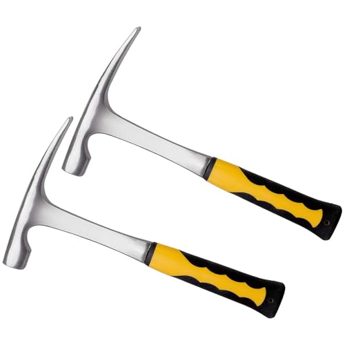 KEILEOHO 2 Pack Forged Brick Hammer