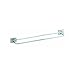 Decko Bath Products 38160 Towel Bar, 24-Inch, Twin